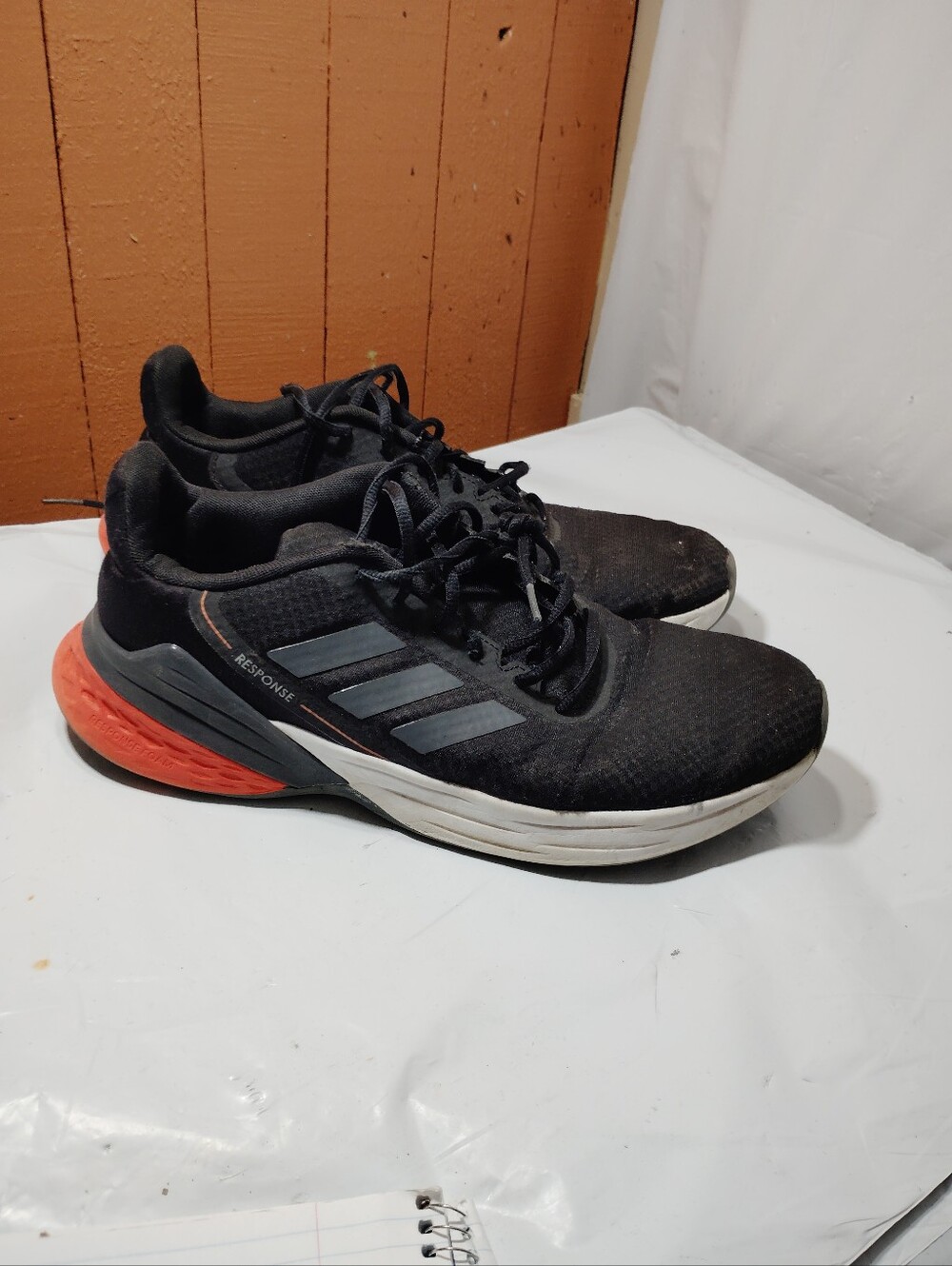 Size 10.5 - adidas Response SR Black Mens Size